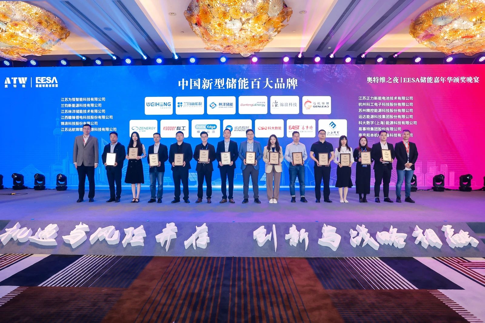 【喜报】威廉希尔williamhill股份获评&ldquo;中国新型储能百大品牌&rdquo;